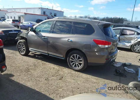 2013 Nissan Pathfinder Sl from USA, damaged, VIN 5N1AR2MM1DC646828